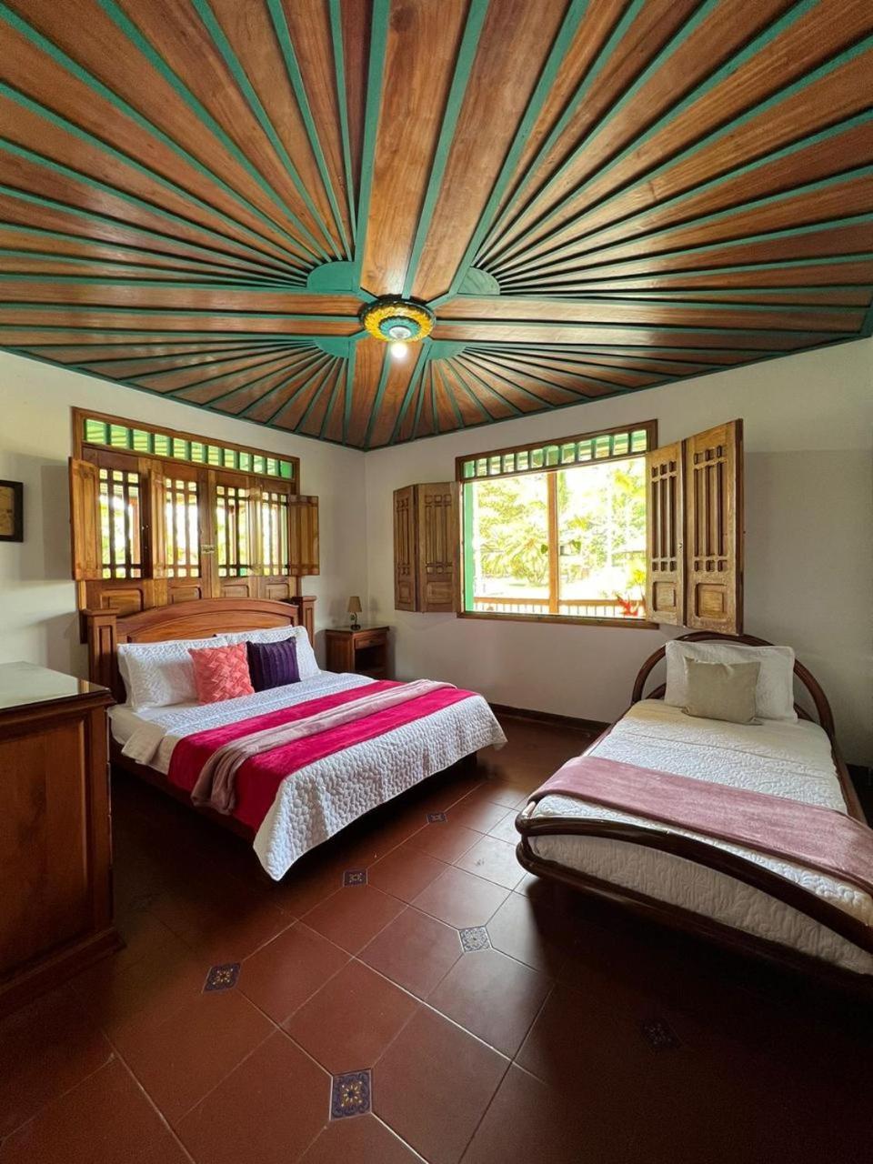 Casa Lemar Hotel Quimbaya Bagian luar foto