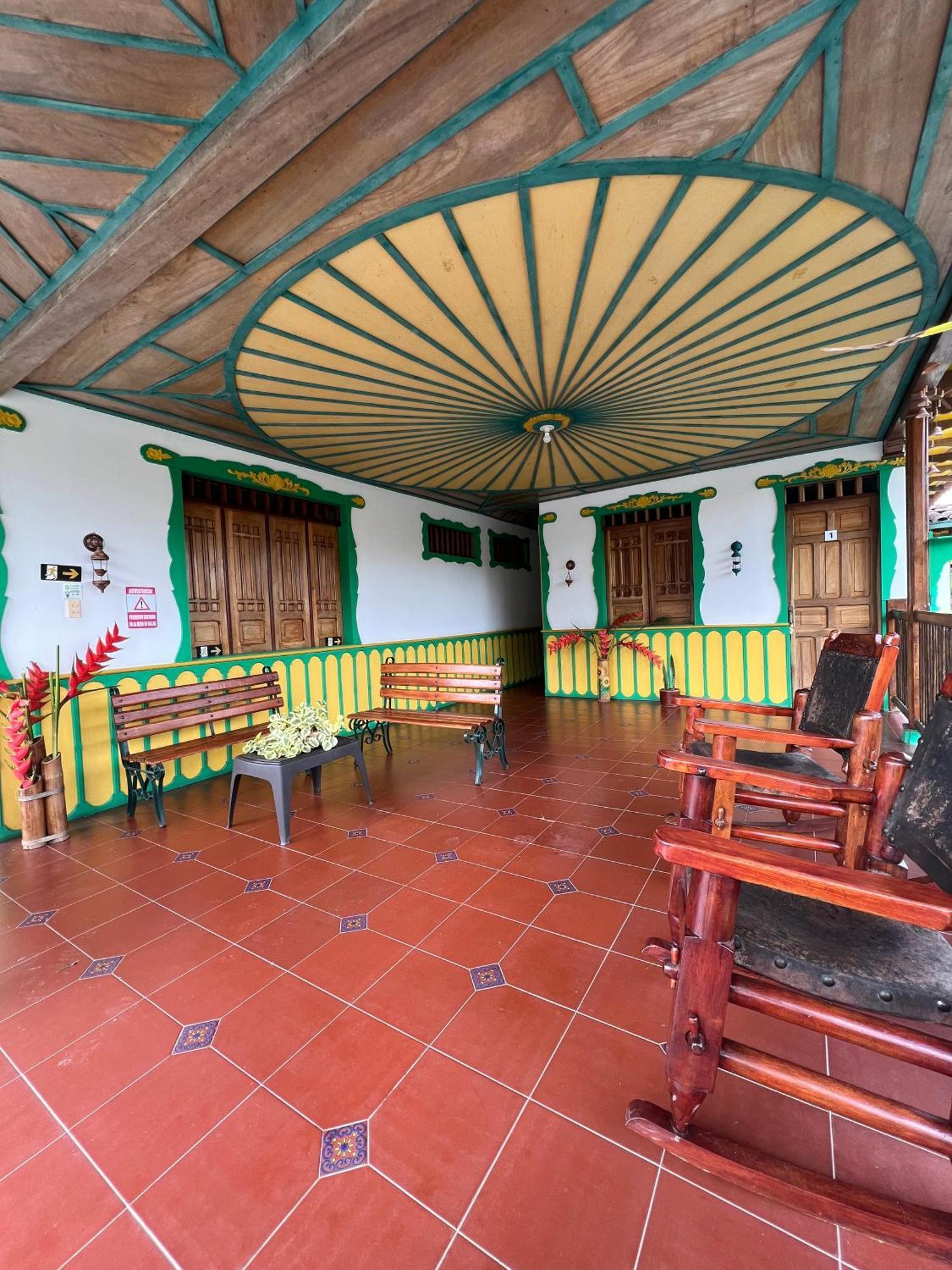 Casa Lemar Hotel Quimbaya Bagian luar foto